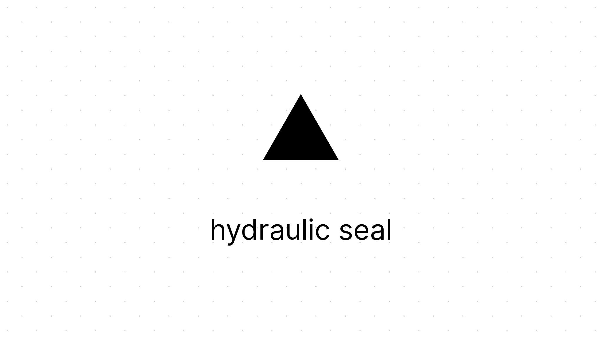 hydraulic seal Eezee